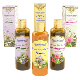 Ayurvedische Körperöle